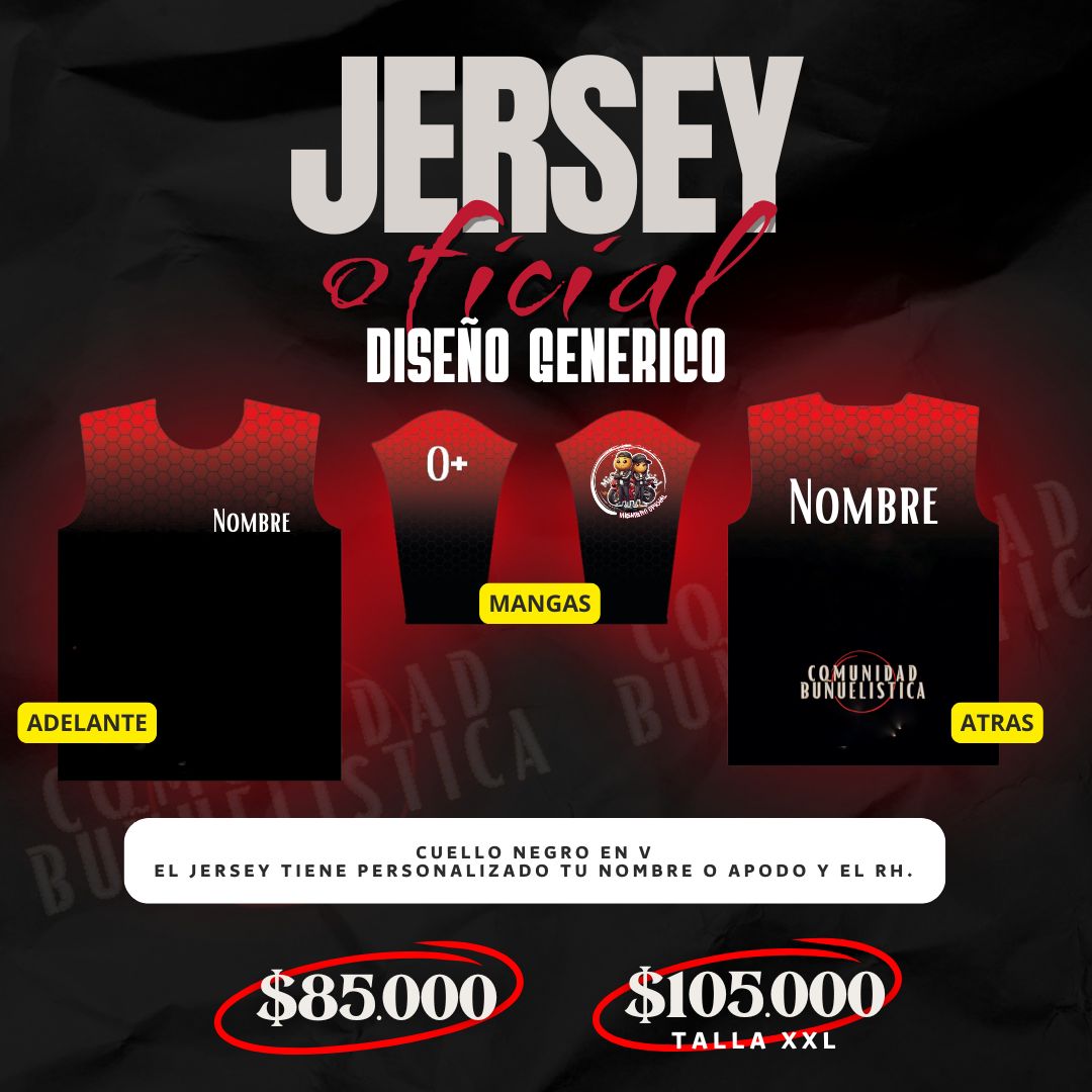 JERSEY GÉNERICO